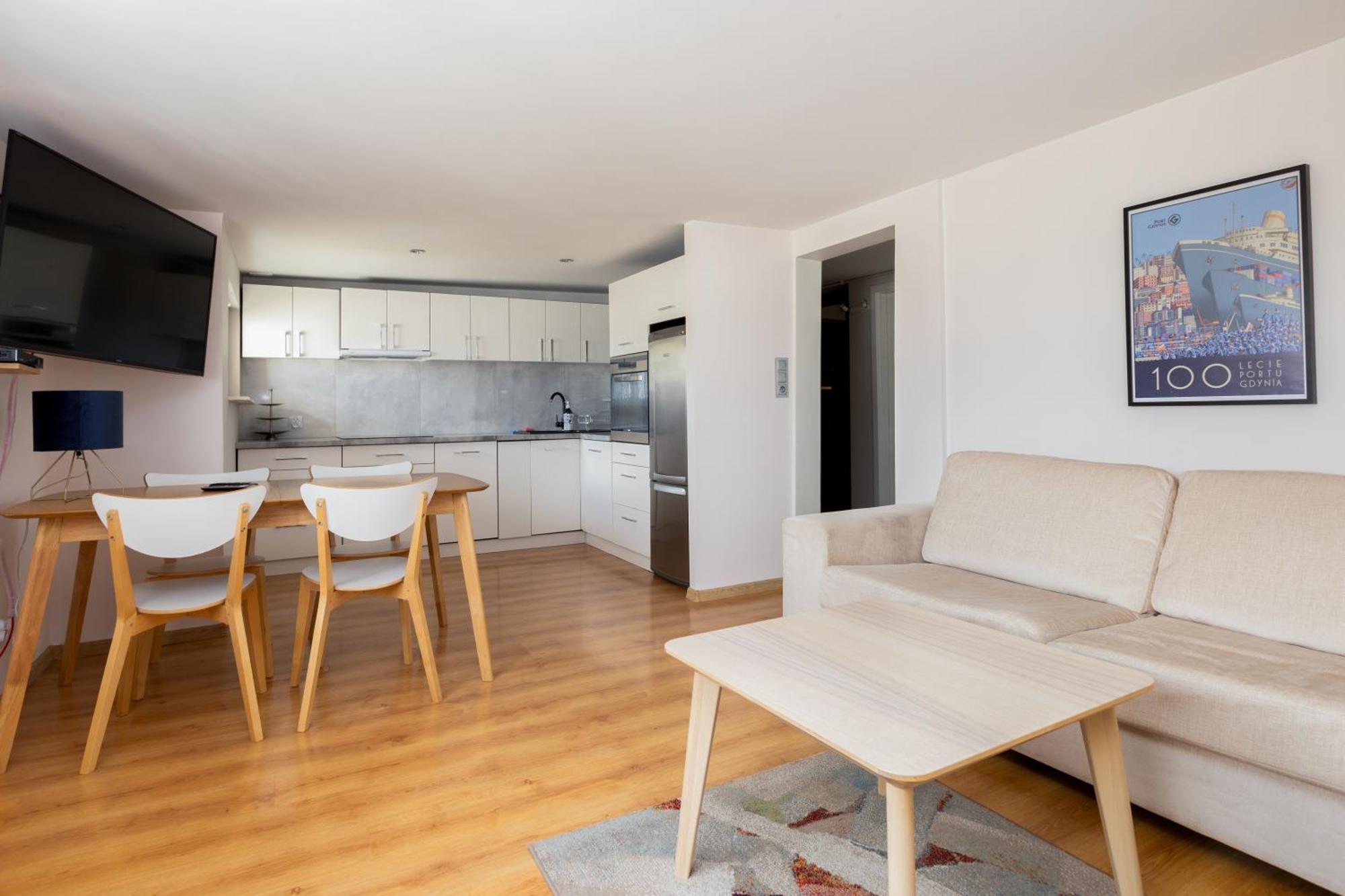 Gdynia Centrum Homely Apartment Exterior foto